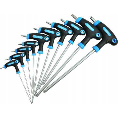 Tournevis geko torx t9-t50 poignée ergonomique support mural (1/2)