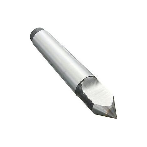 1PC MT2 Morse Cône n° 2 Demi-pointe (morte) pour tour - Pointe en acier rapide ( )