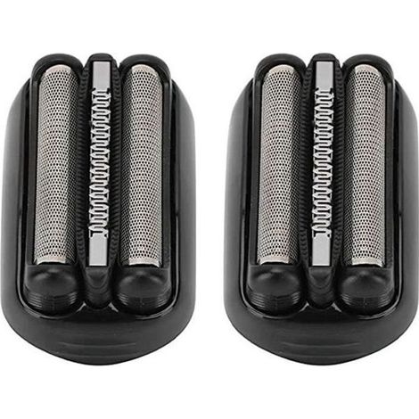 2X head of replacement 21B for shaver Braun Series 3 compatible with 301S, 310S, 320S, 330S, 340S, 360S Film and cutting news (1/4)