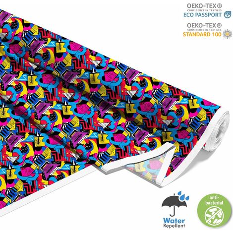 Dekorativer Outdoor-Stoff Oxford - Geometrisches Motiv I DX3644 (1/5)