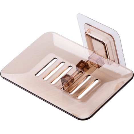 Étui, support à ventouses, accessoire de cuisine, porte-savon de douche gain de place (1/5)