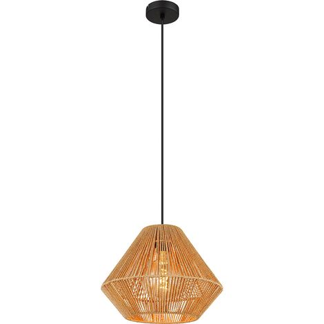 Globo - lampada a sospensione - Houdini - naturale - metallo - Ø
