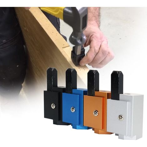 Ciseau à Bois Professionnel à Angle Droit – Pour Logements Carrés de Charnières et Serrures Encastrées (Doré) (1/5)