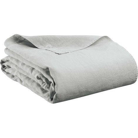 VIVARAISE - Drap plat Vivaraise en chanvre beige - 240 x 300 cm (1/4)
