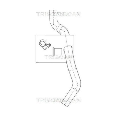 Tuyau hydraulique, direction TRISCAN 8516 29093 AUDI 4F0 422 887 R