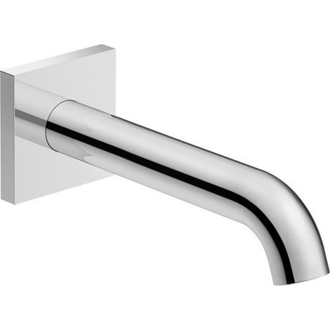 Remplisseur de bain Mural C.1 DN 15 - 205mm m carré Rosette chromé