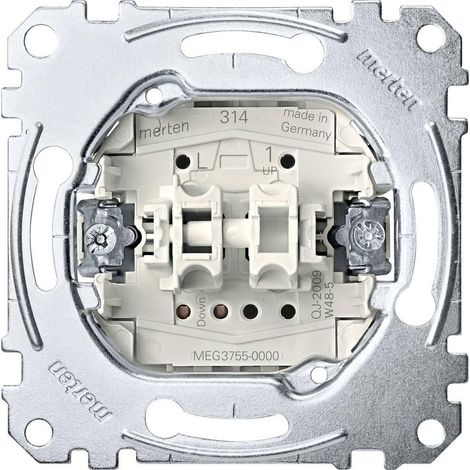 Merten MEG3755-0000 Interruptor Metálico para Persiana Enrollable