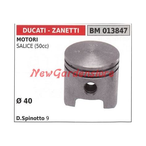 Pistone per motosega salice 50cc Ø 40mm DUCATI 013847