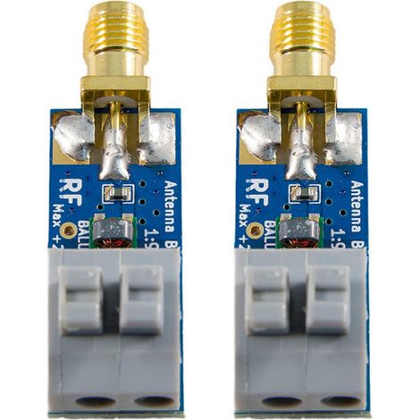 One Nine 2X 1:9 HF-Antennenbalun: Kompakter und kostengünstiger 1:9-Balun für Langdraht-HF-Antennen, RTL-SDR-Frequenzband 160 m–6 m (1/5)
