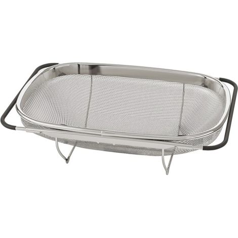 COLADOR EXTENSIBLE FREGADERO INOX 34cm. (1/3)