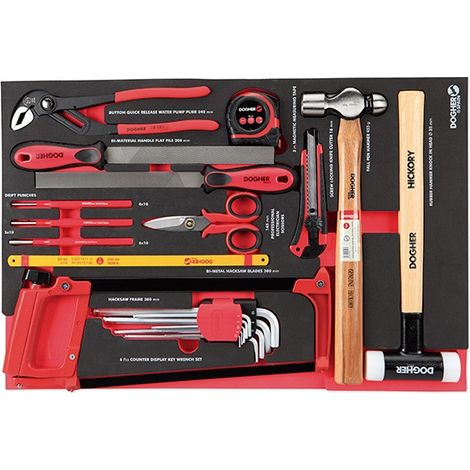 31 Stück ganze Multi-Tool-Combo-Tasche  DOGHER 840-080