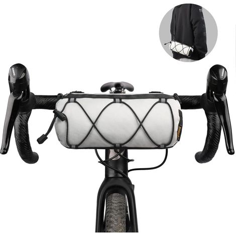 Fahrrad Lenkertasche mit Schultergurt, 2.4L, reflektierend, für Rennrad & MTB (1/5)