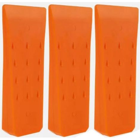 Lntyq 6" Coin D\'Abattage pour TronçOnneuse avec Pointes pour Un Abattage SûR, ABS Coins éclateurs pour Jardinage, Robuste et Durable, Outil Accessoire pour Bûcheron (3 Pièces) (1/5)