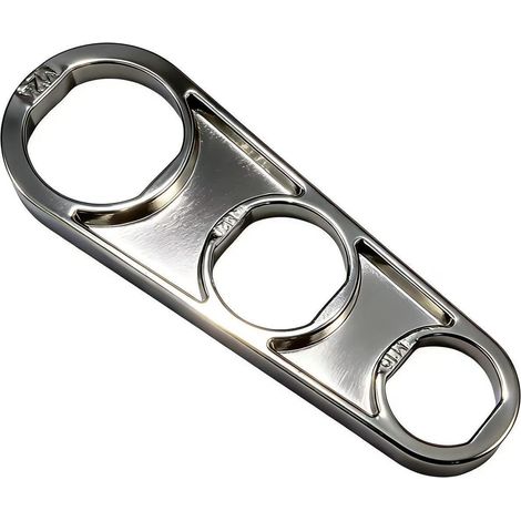 1 Pièces Clé à Barboteuse pour Robinet et Aérateur, Cle Robinet Evier, Outil Polyvalent pour l'Ajustement du Débit d'Eau, Buse Mélangeuse et Clé de Montage (1/5)