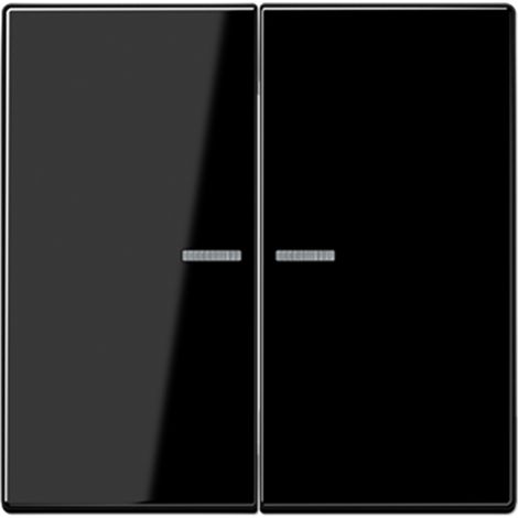 Jung Balancín para tecla KNX, F10, con guía de luz, Duroplástico, Serie LS, negro LS 102 KO5 SW
