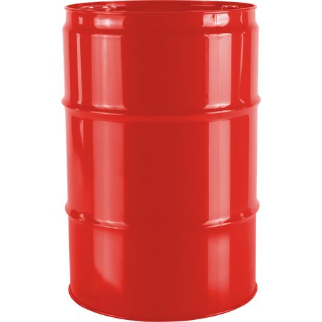 Fusto in metallo d'acciaio TH 60L, 2 e 3/4 tappi - ROSSO (1/3)