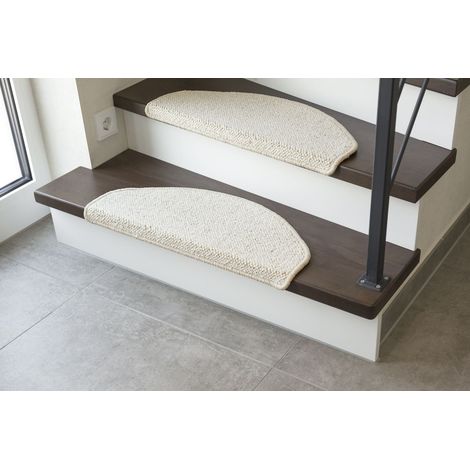 Stufenmatte Volterra creme, 28 x 65 cm Stufenmatten (1/3)