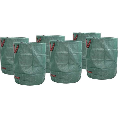 Bolsas de Desechos de Jardín 12 pcs Verde 66 x 66 x 83.5 cm