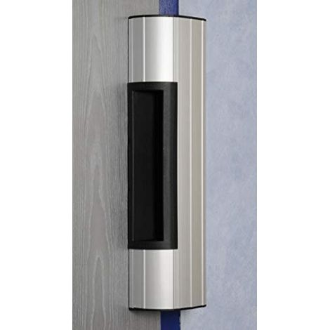 CDVI Elektromagnetische Vakuumhandgriff Silber 300 kg