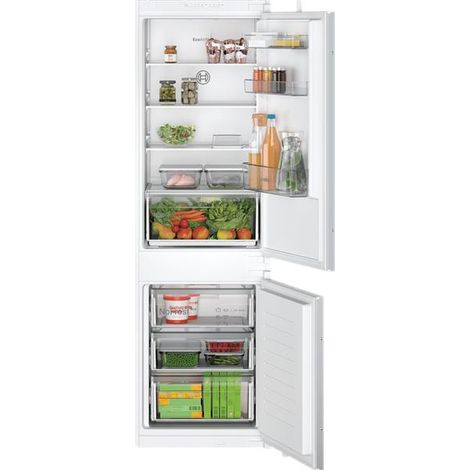 Frigorífico-congelador integrable de 184 litros con puertas correderas - KIN865SE0 - Bosch -