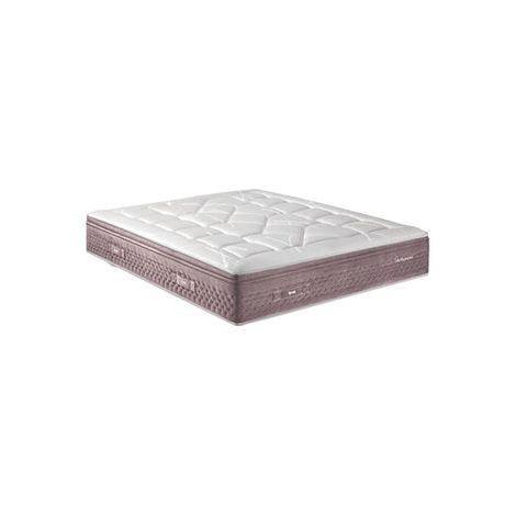 Matelas Epeda PERSEID ROSE 90x190 ressorts ensachés latex naturel 4 cm moelleux OEKO-TEX