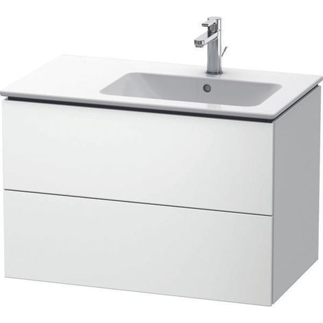 Duravit L-Cube Meuble sous-lavabo suspendu, 2 tiroirs, vasque à (1/5)