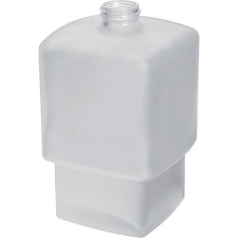 Dispensador de jabón LOFT Cristal cromado satinado
