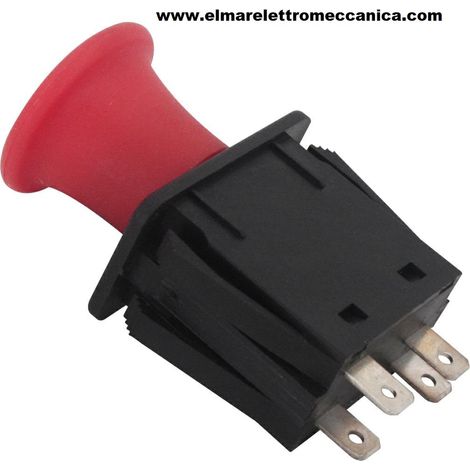 ALPINA STIGA Interruttore frizione MP84, SD98, 108 dal 2009, 4 poli 330836