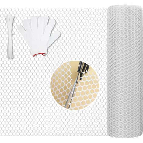 Clôture en Maille Plastique 3 m Niveau côtier Grillage a Poule (1/5)