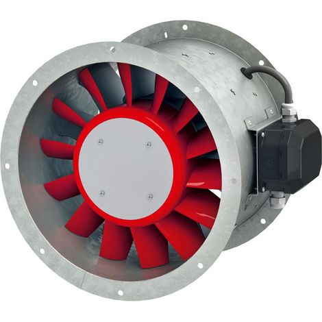 Helios AMD 250/4 Axial-Mitteldruckventilator 3-PH, TK, drehzahlsteuerbar, 1380m3/h, 80W, 400V