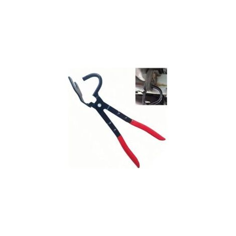Herramienta para desmontar soportes de escape - compatible con todos los soportes de escape de goma, 1 pieza, rojo - Crezuo