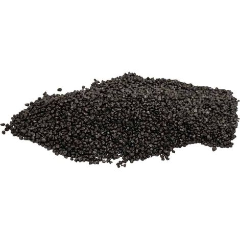 Set 6 pezzi Quarzo Ceramizzato Nerofine 1,6-2mm kg 2.: Quarzo Ceramizzato Nero fine 1,6-2mm  per acquari