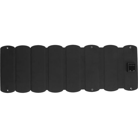 Chargeur solaire pliable 16 W avec deux ports USB, chargeur solaire portable et pliable pour voiture, téléphone portable et voyages en plein air (1/5)