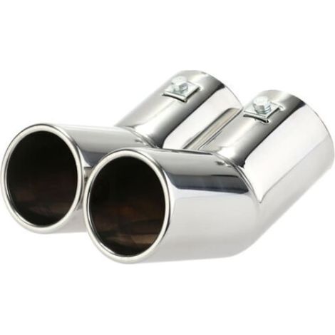 Silencieux d'échappement en acier inoxydable, Tovbmup, kit, pour VW Golf 4, Bora, Jetta, 22 x 15 x 8 cm (1/5)
