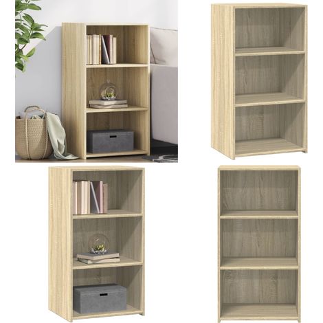 Sideboard Sonoma-Eiche 50x41x93 cm Holzwerkstoff - Sideboard - Wohnzimmermöbel - Eiche Dekor - Holz Sideboard - Regal - Home & Living (1/5)
