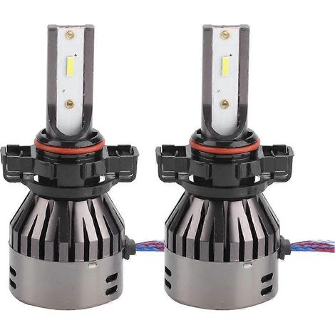 2 Stück 60W weiße LED-Autoscheinwerfer mit integriertem SuperSpotlight und eingebautem Treiber (1/5)