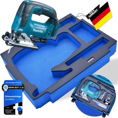 SCHWÄBLE® Schaumeinlage Schaumstoffeinlage für Makita Akku-Stichsäge DJV182 (1/5)