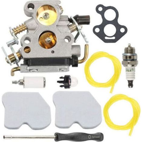 Kit de 12 outils de réglage de carburateur – Embouts résistants à la corrosion – Compatible moteurs 2 temps Poulan, Husqvarna, STHIL, Echo