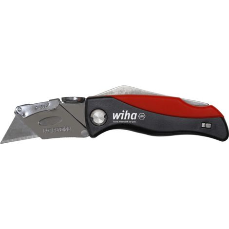 Wiha Coltello pieghevole incl. 6 lame trapezoidali (45425)