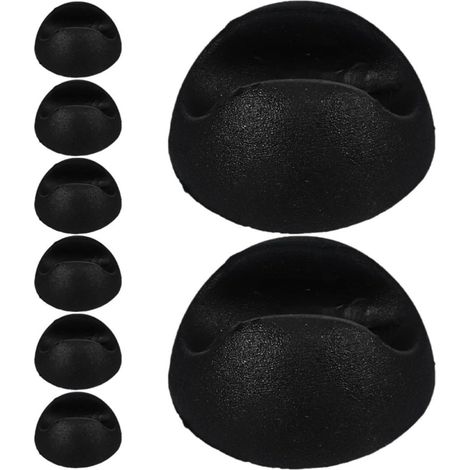 Protections pour pieds de table et chaise lot 8, hémisphériques en PVC (1/5)