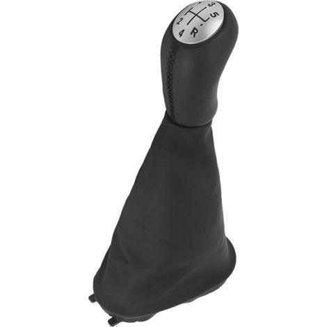 Pommeau Vitesse Pour Clio 2 II Pour Clio 3 III Pour Megane 2 II Pour Scenic 2 II Pour Voiture Kangoo Levier Vitesse Manuel À 5 ​​vitesses Avec Couvercle Coffre Bouton Levier Vitesse