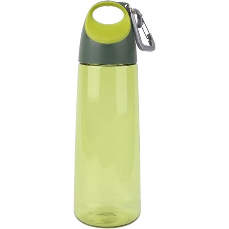 Gourde portable de 770 ml pour le sport en extérieur, étanche et idéale pour les voyages (verte). (1/5)