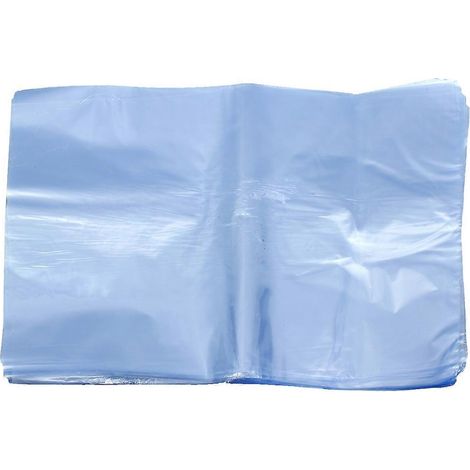 100 Stück PVC-Schrumpfbeutel mit Flachverschluss, Geschenkverpackung, 20,3 x 30,5 cm, transparent (1/5)