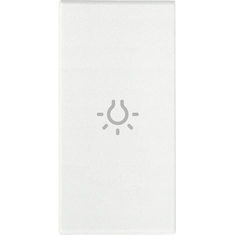 VIMAR - 19131.L.B Tasto 1M simbolo luce assiale bianco