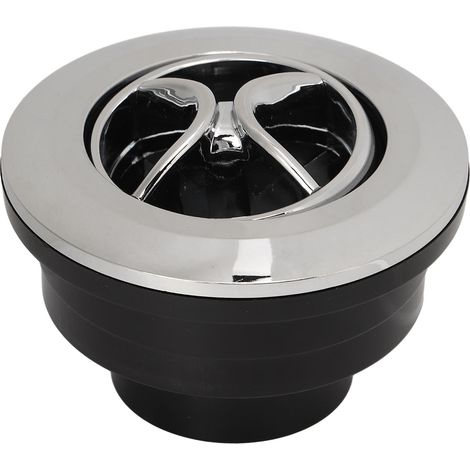 La grille d'aération pour climatisation de camping-car est une grille d'aération de toit ronde universelle, adaptée aux véhicules de chantier. (1/5)