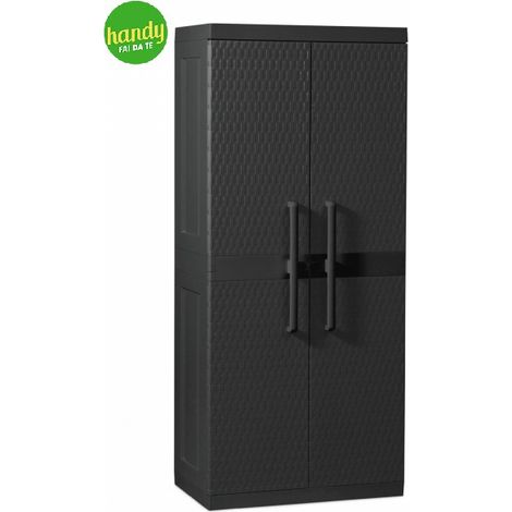 Toomax ARMADIO TUTTOPIANI RATTAN MEGA 89X54XH190CM TORTOR (1/3)