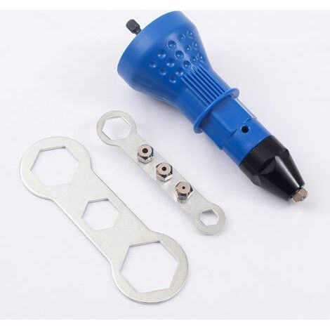 Pistolet à riveter pour perceuse sans fil électrique - Outil de rivetage sans fil - Adaptateur pour perceuse à riveter (1/5)