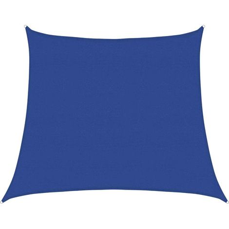 Maison Exclusive - Vela Parasole 160 g/m² Trapezio Blu 4/5x4 m in HDPE