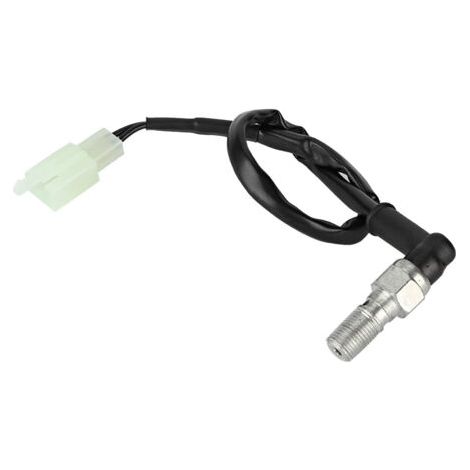 Interruptores de freno hidráulico, interruptor de iluminación profesional M10 x 1,00 mm ligero y duradero para accesorios de motocicleta (1/5)