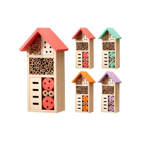 Insektenhotel koopman-international-bv Kiefernholz 26x8,5x13 cm